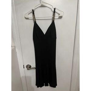 ABS sexy little‎ mini black dress size small petite